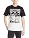Southpole Men's Cut and Sewn T-Shirt with Solid Top and Polka Dotted Camo Patterns