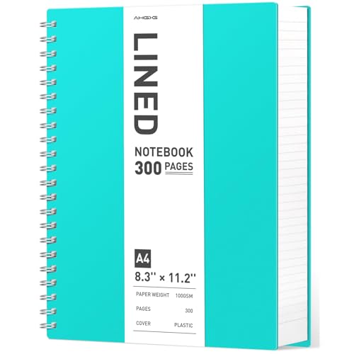 Carnet de notes AHGXG grand format ligné en papier premium 100g