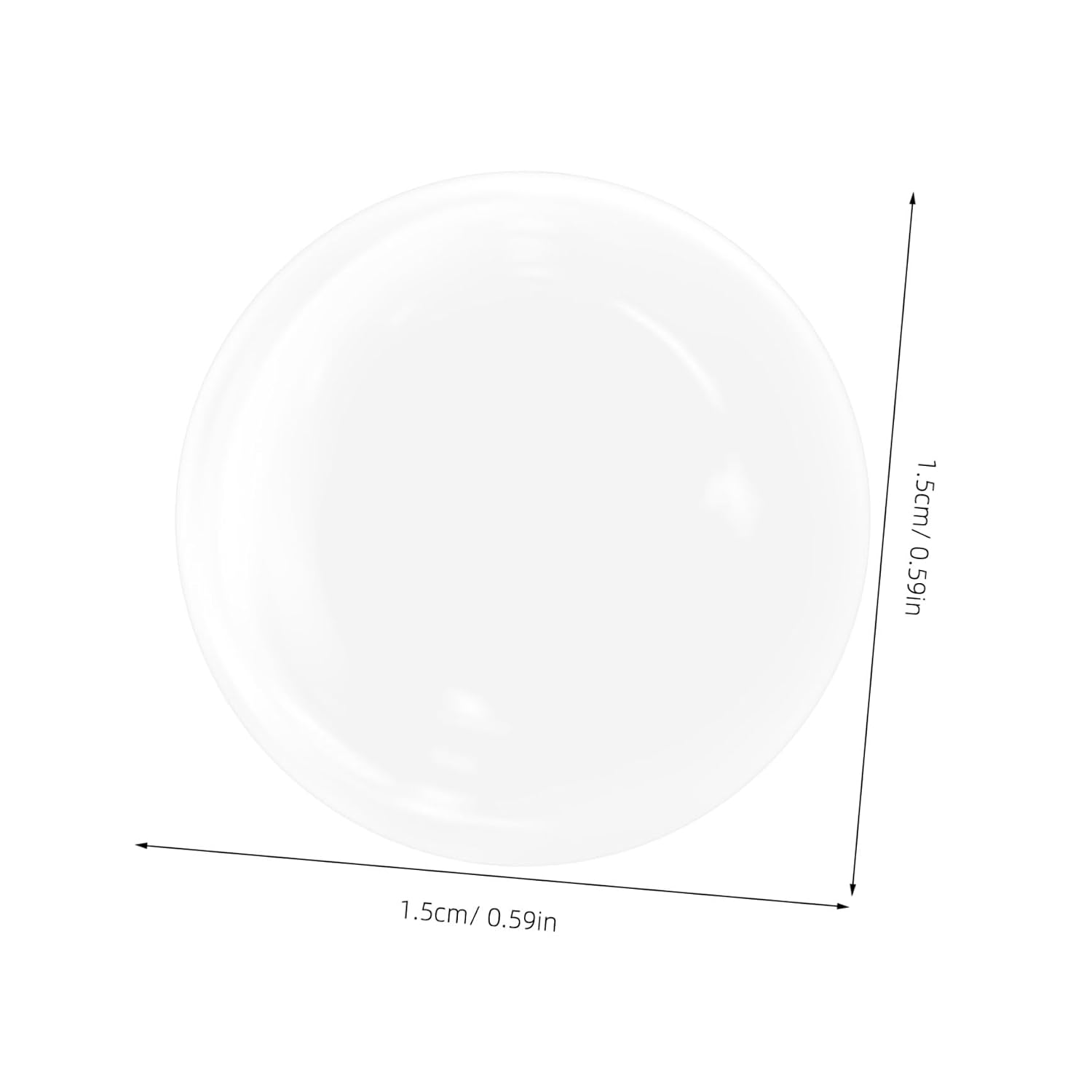 Double Sided Adhesive Dots Round Acrylic 600pcs for Photos