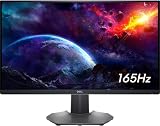Dell S2721DGF 27 27' 1440p QHD 165Hz 1ms LCD Gaming Monitor, Black - 2560 x 1440 Resolution, DisplayHDR 400, NVIDIA G-SYNC, AMD FreeSync Premium Pro, HDMI, DisplayPort, USB 3.0