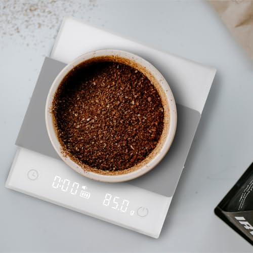 iCoffee Balança Digital para Café com Timer, Precisão de 0.1g/200...