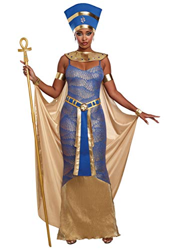 Dreamgirl Women's Luxurious Metallic Nefertiti Costume Gown