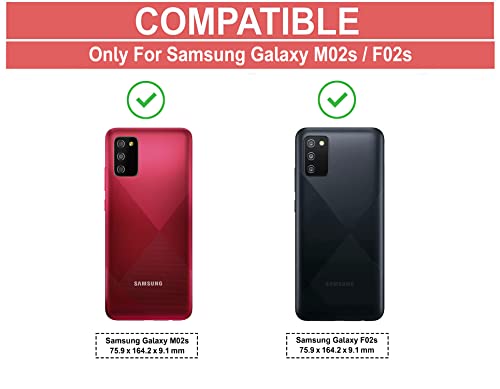 Image of Solimo Back Cover Case for Samsung Galaxy M02S | Compatible for Samsung Galaxy M02S Back Cover Case | 360 Degree Protection | Soft and Flexible (TPU | Matte Black)