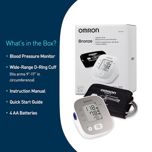 Omron BP5150 Bronze Upper Arm Blood Pressure Monitor, Clinically Validated, Medical Grade, Connects To Omron App For Unlimited Readings thumb #5