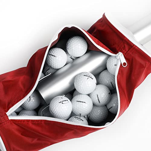 Orlimar Golf Ball Shag Bag With Aluminum Handle And Frame | Holds Up To 80 Practice Or Range Balls #TOP4