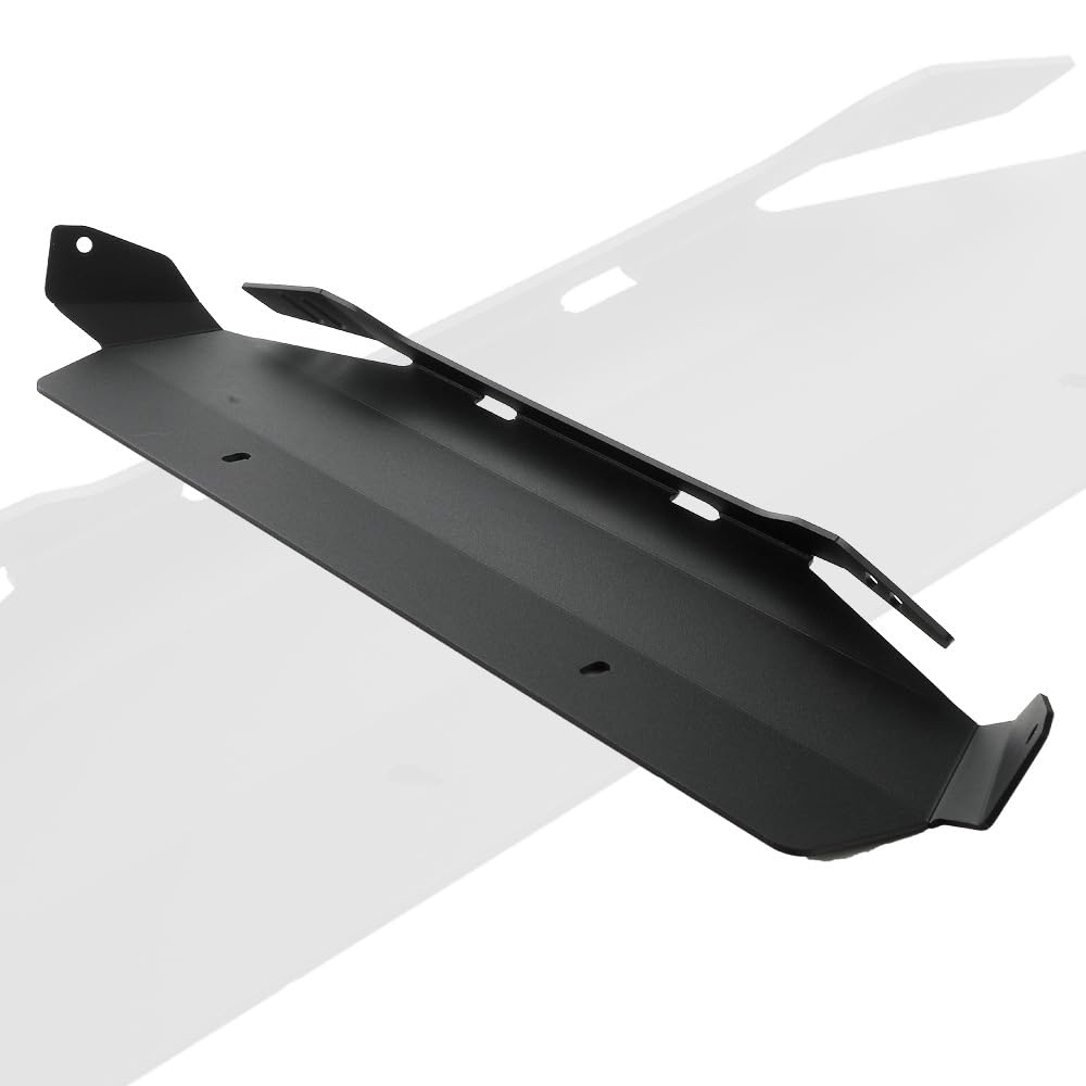 Yctze Aluminium Kühlerwache Skid Platte Unterer Beschützer für Ryker 600 900 Rally Sport mit Anodiertem Schwarzem Finish