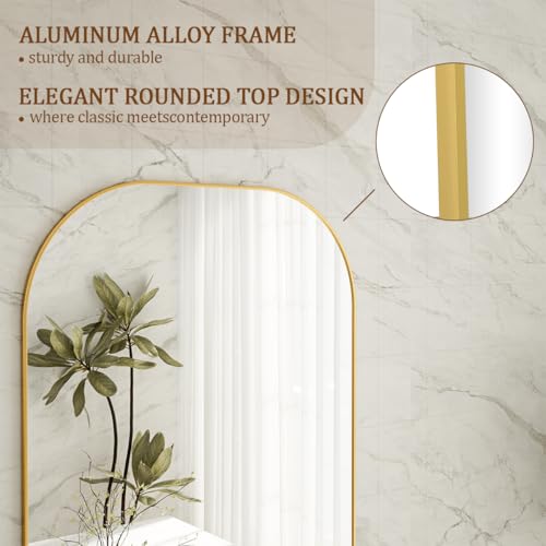 Image of Koonmi Full Length Mirror, 71 inchx26 inch Mirror Full Length with Stand
