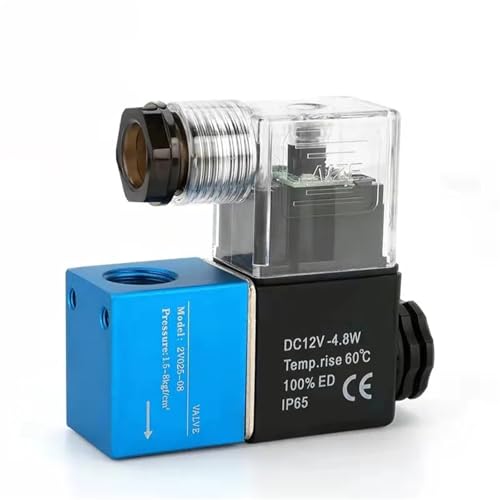 Électrovanne d'air 2V025-08 DC 24V pour stopper les fuites des circuits 1/4 - 3