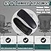 HYEJDRV Chair Armrest Replacement, Arm Pad Caps Replacement for Herman Miller Classic Aeron Chair Graphite Black 1 Pair