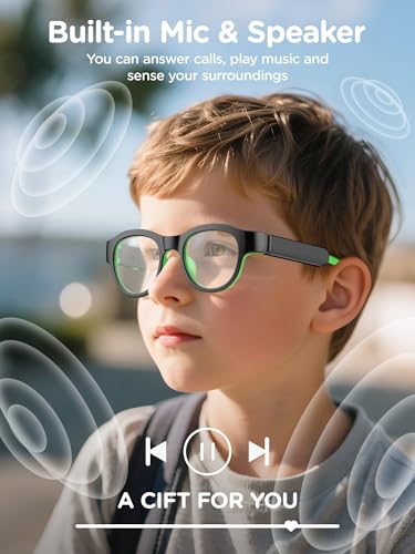 Smart Bluetooth Glasses for Kids with Blue Light Protection - Image 4