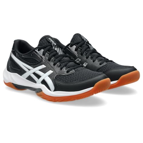 ASICS ASICS Women's Gel-Rocket 12 Volleyball Shoes, 11, Black/White