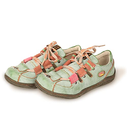 TMA EYES Women's Patchwork Leather Walking Sandal Shoes2