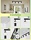Deckenstrahler LED Schwenkbar, Deckenleuchte 4 Flammig Schwarz, GU10 Deckenlampe Spot Strahler, Wandstrahler Deckenspot, Spotlight Lampe Modern für Wohnzimmer Küchen Schlafzimmer (Ohne Leuchtmittel)