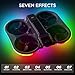 VIFLY Duct Guards with Colorful LED Strip Compatible for DJI Avata 2, Perfect Combo Offering Both Protection and Stunning Night Flight Effects