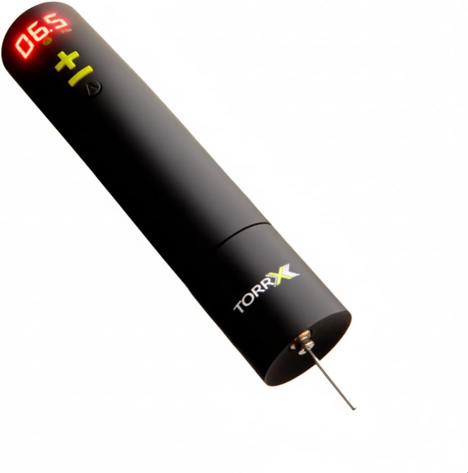 TorrX Smart Ball Pump: Automatic Electric Inflator Deflator for Soccer, Football, Basketball, Volleyball, Rugby & More - Portable USB Rechargeable