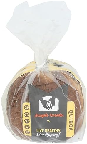 Simple Kneads, Bread Quinoa Power Grains Gluten Free, 21 Ounce