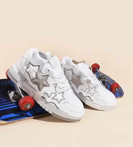 Image of The White Pole Trandy Casual Classy Comfortable Funky Sneakers Shoes for Men's and Boy's