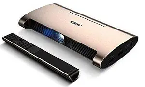 JMGO M6 Portable Android 7.0 Projector I 200 Ansi Lumens I Support 4k 1080p I Decode Laser Pen, HDMI, WiFi, Bluetooth