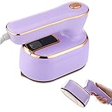 Dampfbügeleisen Mini , 1000 W Faltbares Tragbares Reisebügeleisen, Keramik Antihaft Bügelsohle, 20 Sekunden Schnelles Aufheizen, Kleines Bügeleisen Dampf für Zuhause und Unterwegs