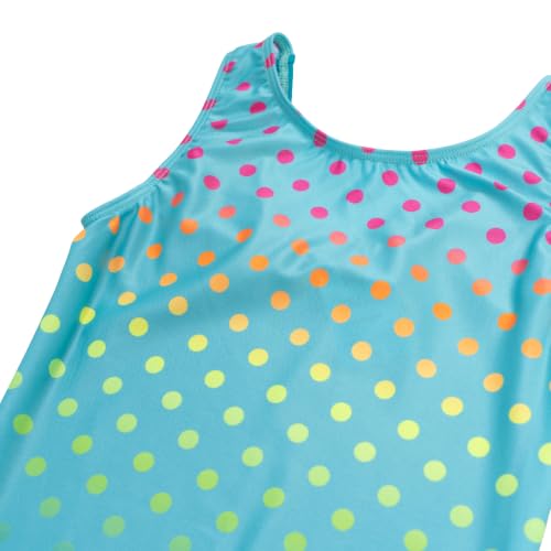 Image of GK Stars Gymnastics & Dance Leotard for Girls and Toddlers - Activewear One Piece Outfit in Fun Colorful Prints