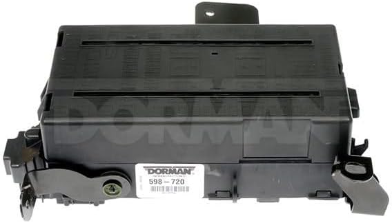 Front view of the Dorman 598-720 Fuse Box Assembly with the Dorman label.