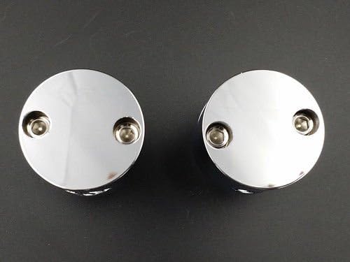 Chrome 1" 25mm Round Motorcycle Handlebar Riser for Harley Springer Bobber Cafe Racer Sportster XL FL Honda Kawasaki Suzuki Yamaha Cruiser Chopper