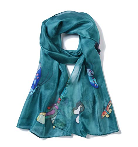 Hand-painted Silk Scarf