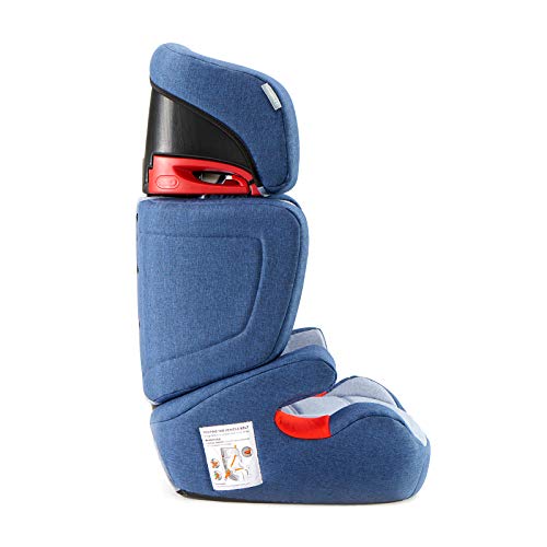 Kinderkraft autostoeltje JUNIOR FIX, stoelverhoger, met Isofix, afstelbare hoofdsteun, voor peuters, baby’s, Groep 2/3… - Image 8