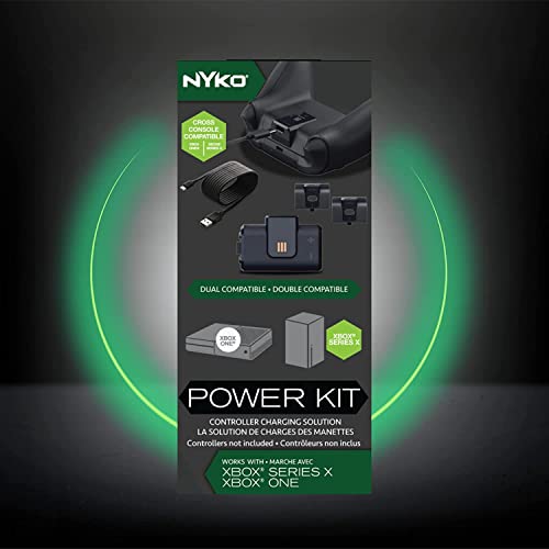 image for Nyko Power Kit for Xbox Series X, Xbox One and Xbox One Elite Controll