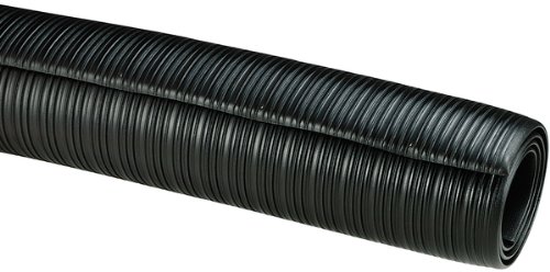 Herco 3' X 10' Vinyl Sponge Anti-Fatigue Runner Mat - Black #TOP1