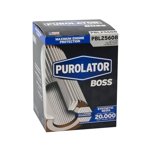 Image of Purolator PBL25608 PurolatorBOSS Maximum Engine Protection Cartridge Oil Filter Compatible With Toyota Camry, RAV4, Highlander, Tacoma, Sienna, Avalon, Lexus RX350 and ES350 (Pack of 6)