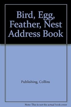 Paperback Bird, Egg, Feather, Nest Address Book