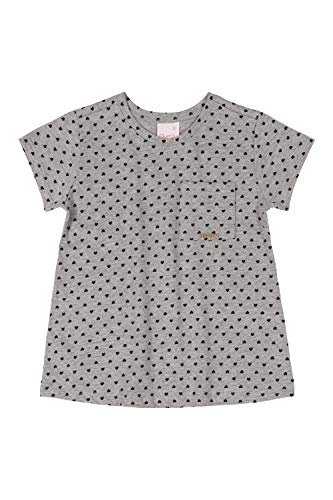 Blusa Infantil Manga Curta, Quimby, Meninas, Abstrato 1018, 08