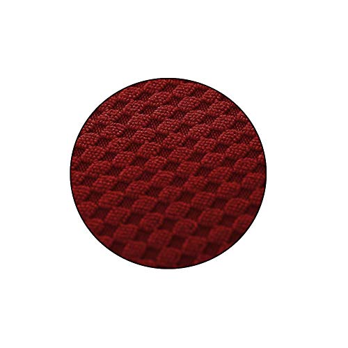 Image of Iseedy Removable Washable Office Chair Armrest Slipcovers Covers Pads (Wine red)
