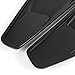 Quarter 1/4 Side Window Louver Scoop Cover Compatible with 05-14 Ford Mustang ABS Black Side Window Louver Vent Board