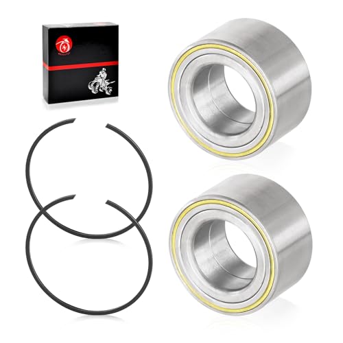 Image of 2pcs Front Rear Wheel Bearing & Circlip for Can-Am Maverick X3 MAX Turbo R RR 2017-2023 293350109 293350129 293350151 293370102