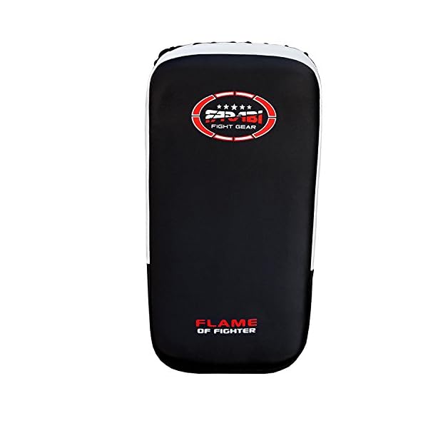 Farabi-Sports-Thai-pad-Kickboxing-Kick-pad-Kick-Training-Strike-Shield-MMA-Muay-Thai-Curved-X-1-Unit Thai pad, Kickboxing Kick pad, Kick Training Strike Shield MMA Muay Thai pad Curved (Single Item)