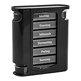 WELLGRO Tablettenbox für 7 Tage - Material: Kunststoff - NEU & OVP