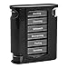 Produktbild WELLGRO Tablettenbox für 7 Tage, je 4 Fächer pro Tag, 11 Farben zur Auswahl, Farbe:Schwarz
