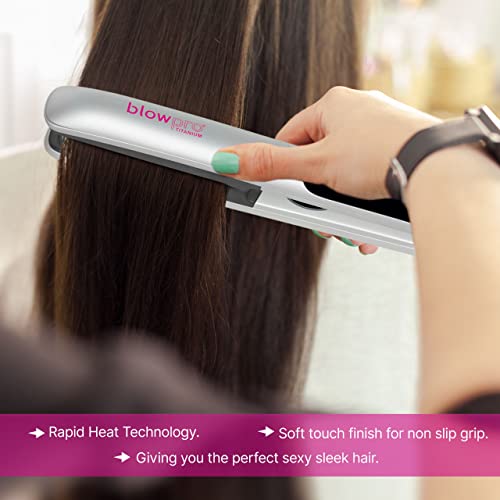 Plancha de Pelo Profesional BlowPro Titanio 1 pulg miniatura 2