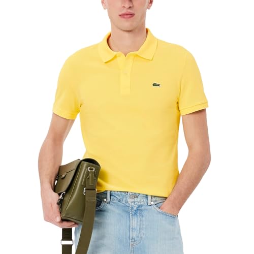 Image of Lacoste Men's Classic Pique Slim Fit Short Sleeve Polo Shirt