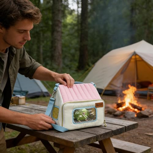 Vogelkaefig-Warmatmungsaktives-Zubehoer-Mit-Edelstahlschale-Und-Tragbar-Transportabler-Vogelkaefig-Fuer-Tiere-Tauben-Bueros-Ausfluege-Reisen-Fahrzeuge-Autos-Strassenreisen-Taeglich-Innen-Und-Aussen - sparfuchs24.io – Top Angebote, Tests & Preisvergleiche