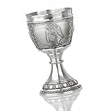 Eburya Celtic Lion - Keltischer Löwe - handgefertigter Zinn Weinkelch aus Irland