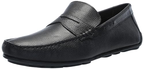 Image of Men's Leather Casual Slip On Penny Loafers