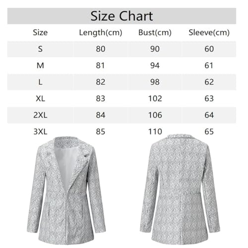 Woolen Street Style Plaid Slim Fit Jacket, Women's Solid Color Pocket Long Sleeve Open Front Coat, Casual Suit Jacket2