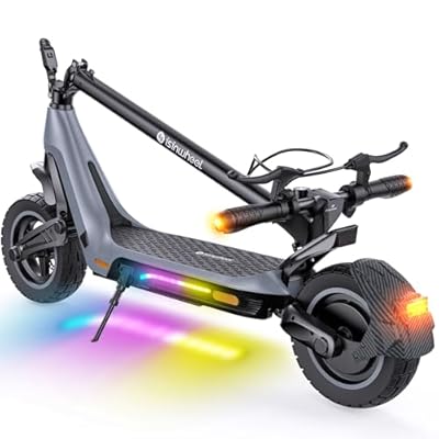 Prime Exclusive - isinwheel Z1 Electric Scooter, 28/22 MPH Top Speed,1000/500W Motor...
