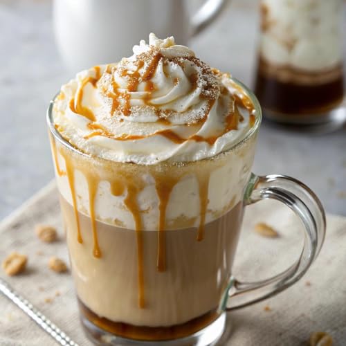 Syruvia French Vanilla and Salted Caramel Syrup for Coffee - 25.4 fl oz. Premium Coffee Flavoring Syrup. Kosher, and Gluten-Free. Perfect for enhancing drinks, sodas, shakes, desserts, and more. - image 6