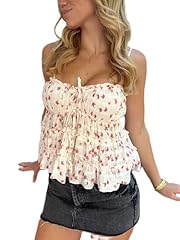 Ruffle Floral Beige