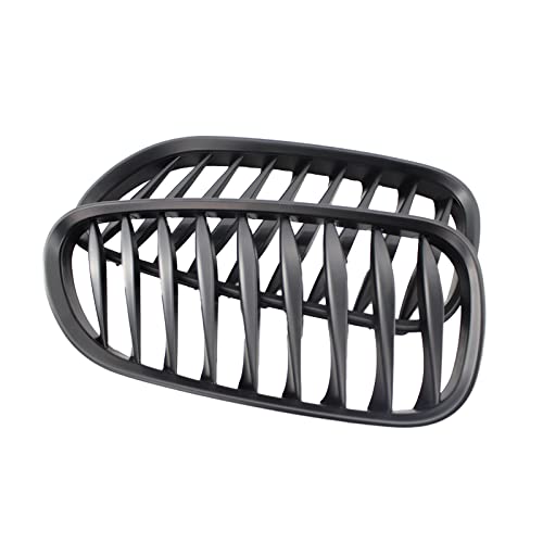 FJMQHU 1 Pair Front Kidney Grille Fits for Z4 E85 E86 2003-2008 51117117757