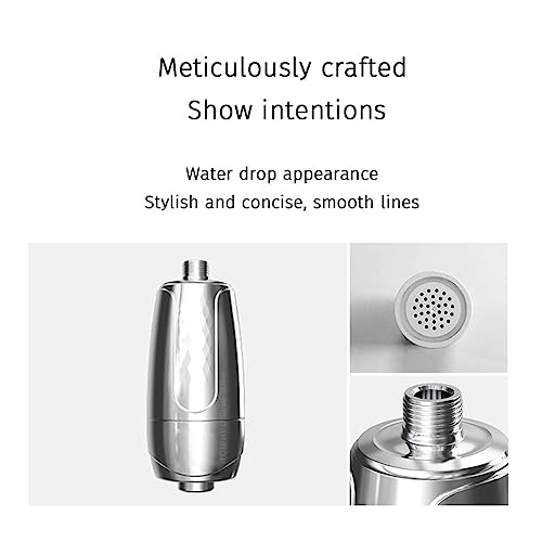 Filtre à eau de douche anti calcaire pour robinet de salle de bain - 6